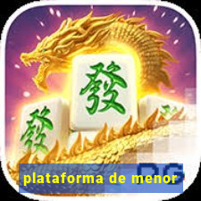 plataforma de menor